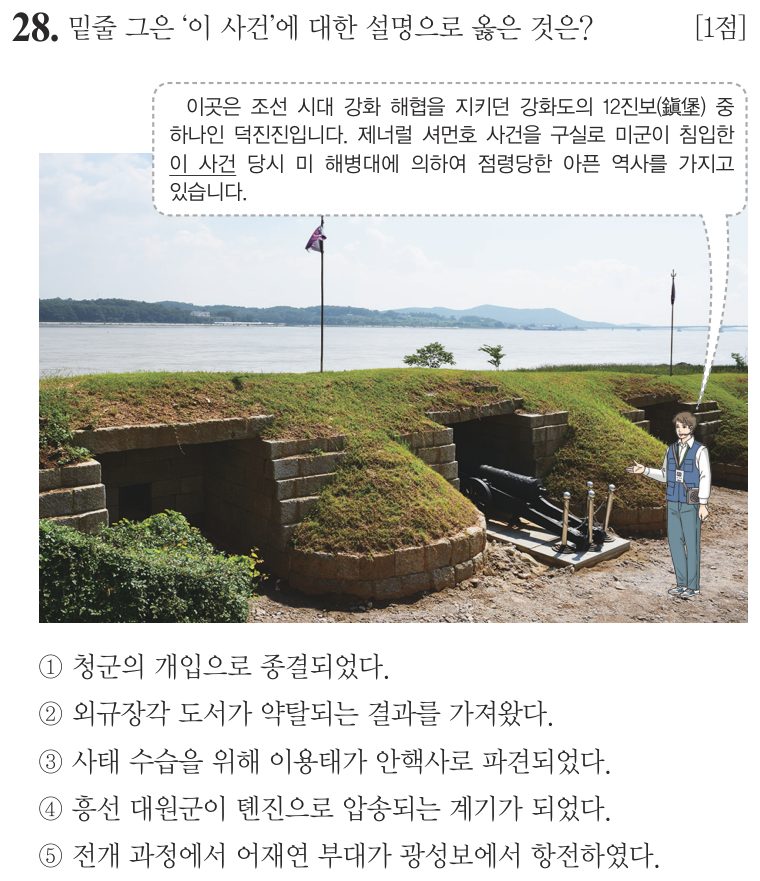 28번 문항: 밑줄 그은 '이 사건'에 대한 설명으로 옳은 것은?